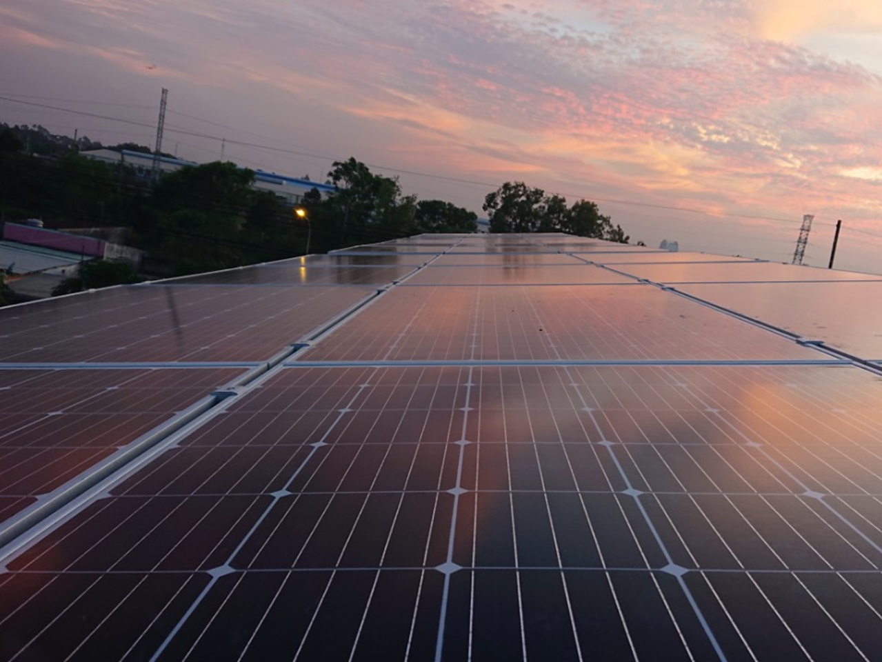 Hệ thống điện mặt trời hòa lưới công suất 8,1 kWp tại Củ Chi, TP. Hồ Chí Minh
